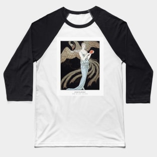 Vintage Art Nouveau Fashion Art Baseball T-Shirt